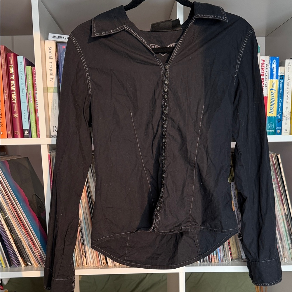 Harley-Davidson Black Button Down
